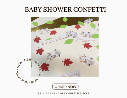 Baby Shower Fall Confetti