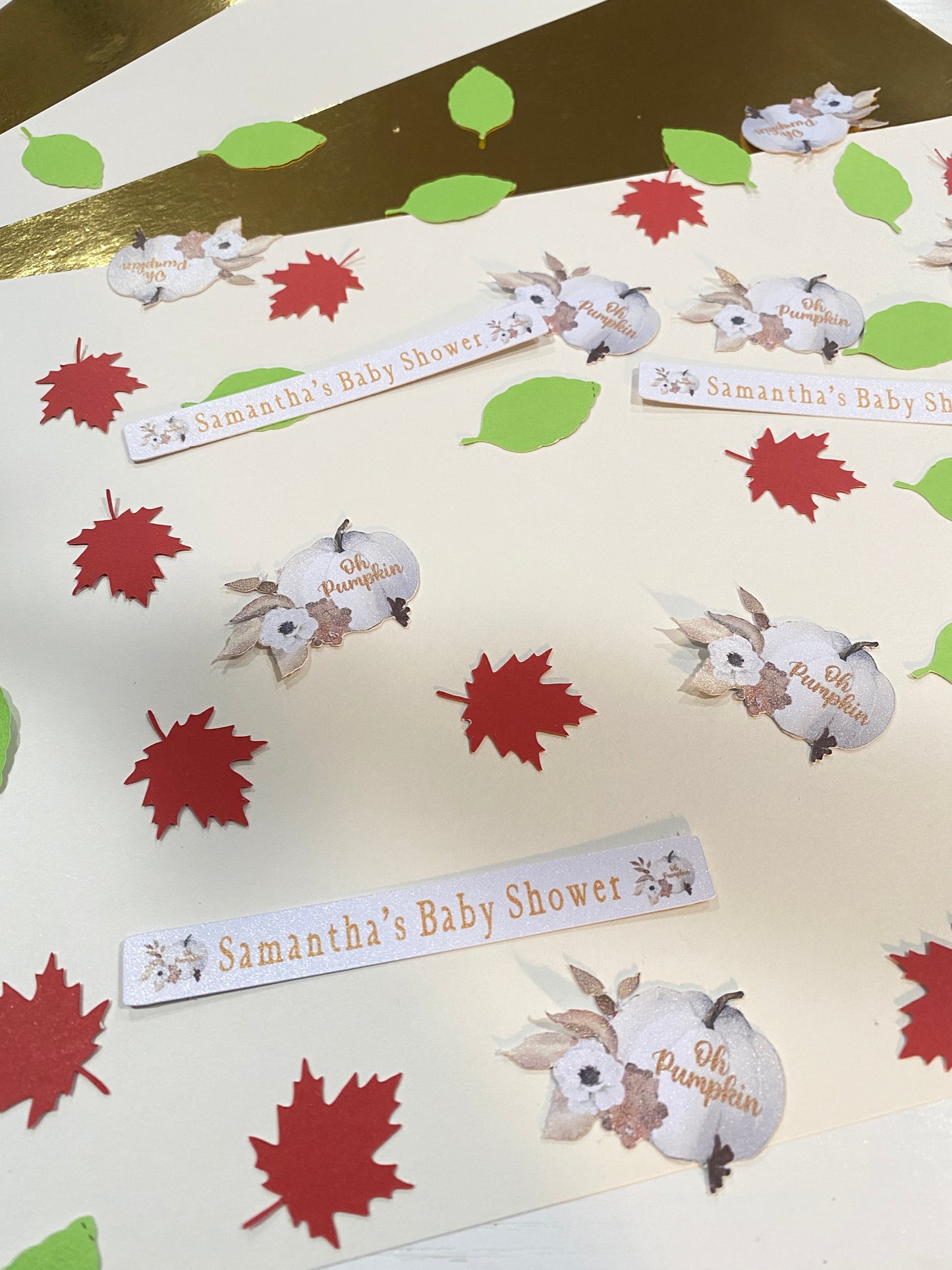 Baby Shower Fall Confetti