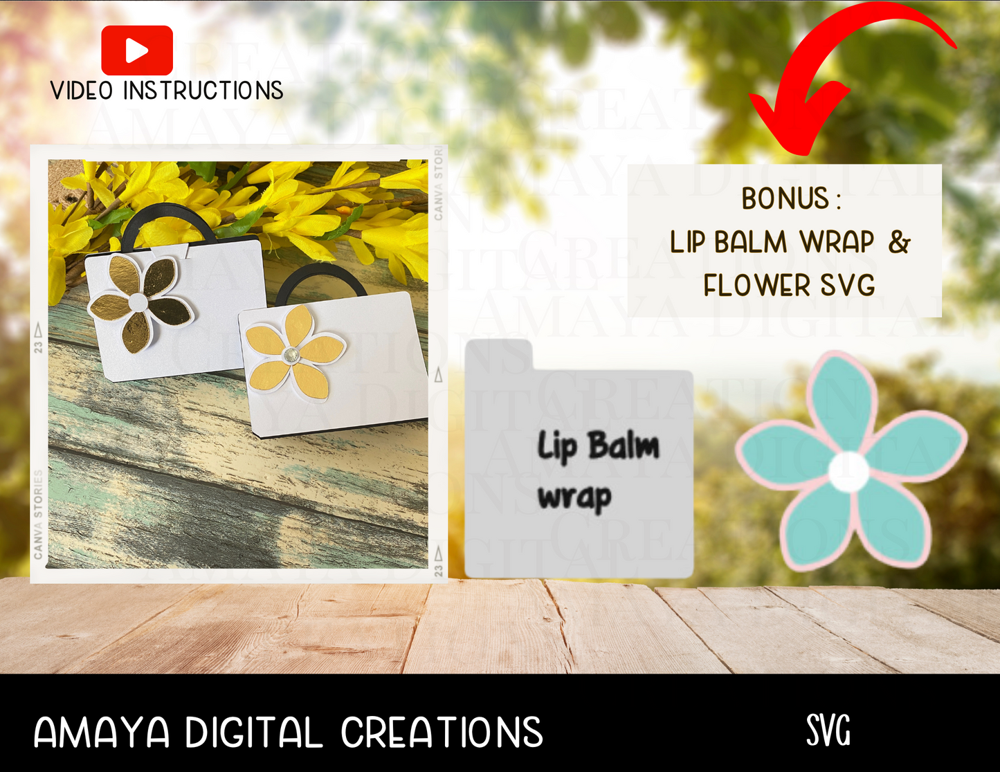 Purse Lip Balm Template | Purse Box| Digital Cut File -SVG  | Make Your Own Purse Balm Box  with Cricut |Not for Joy|No Physical Item
