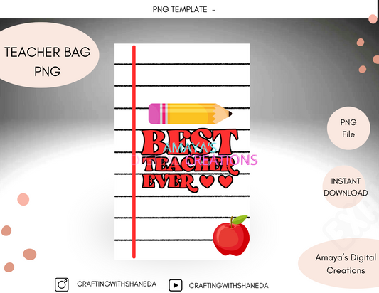Teacher Appreciation Gift Tag|  Digital Instant Download ,No Physical Item, PNG