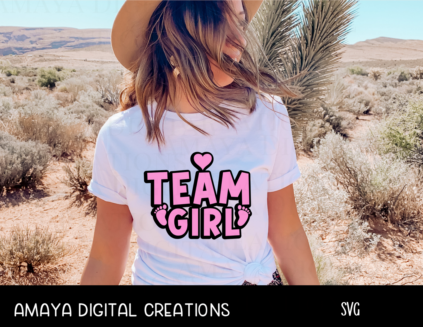Team Boy/Girl  SVG, Instant Download, Cricut Cut Files, Download and Cut
