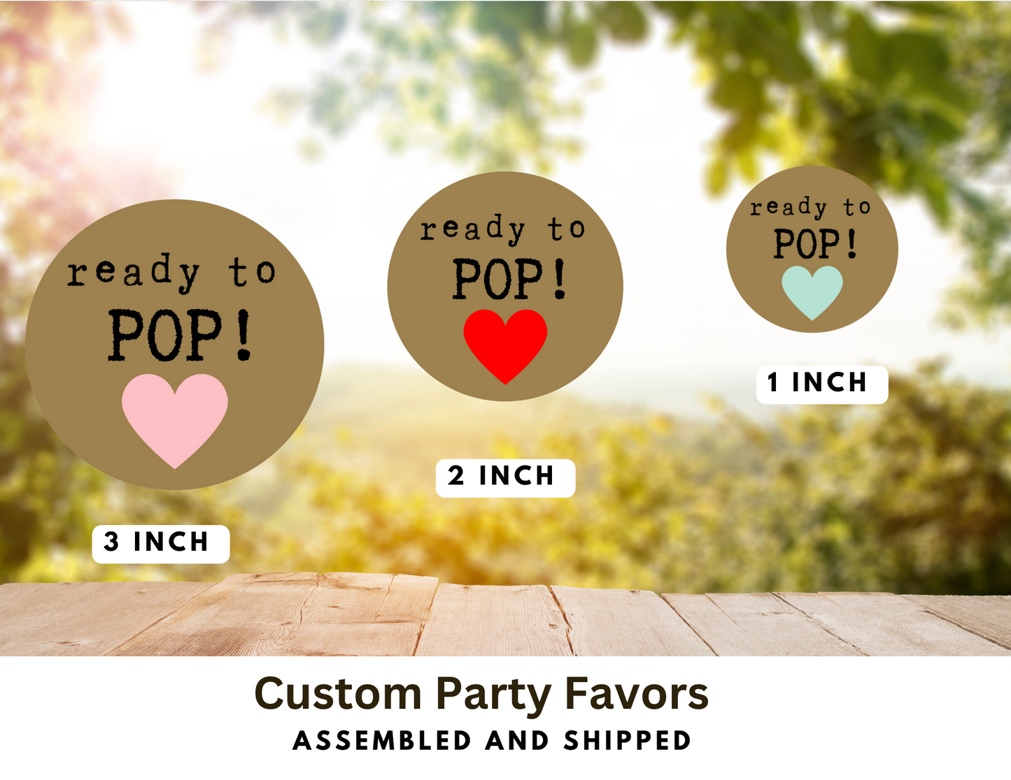 Ready To Pop Themed Baby Shower, Baby Shower, Baby Shower Favor Stickers, Baby Shower Favors, Baby Shower Favor Stickers