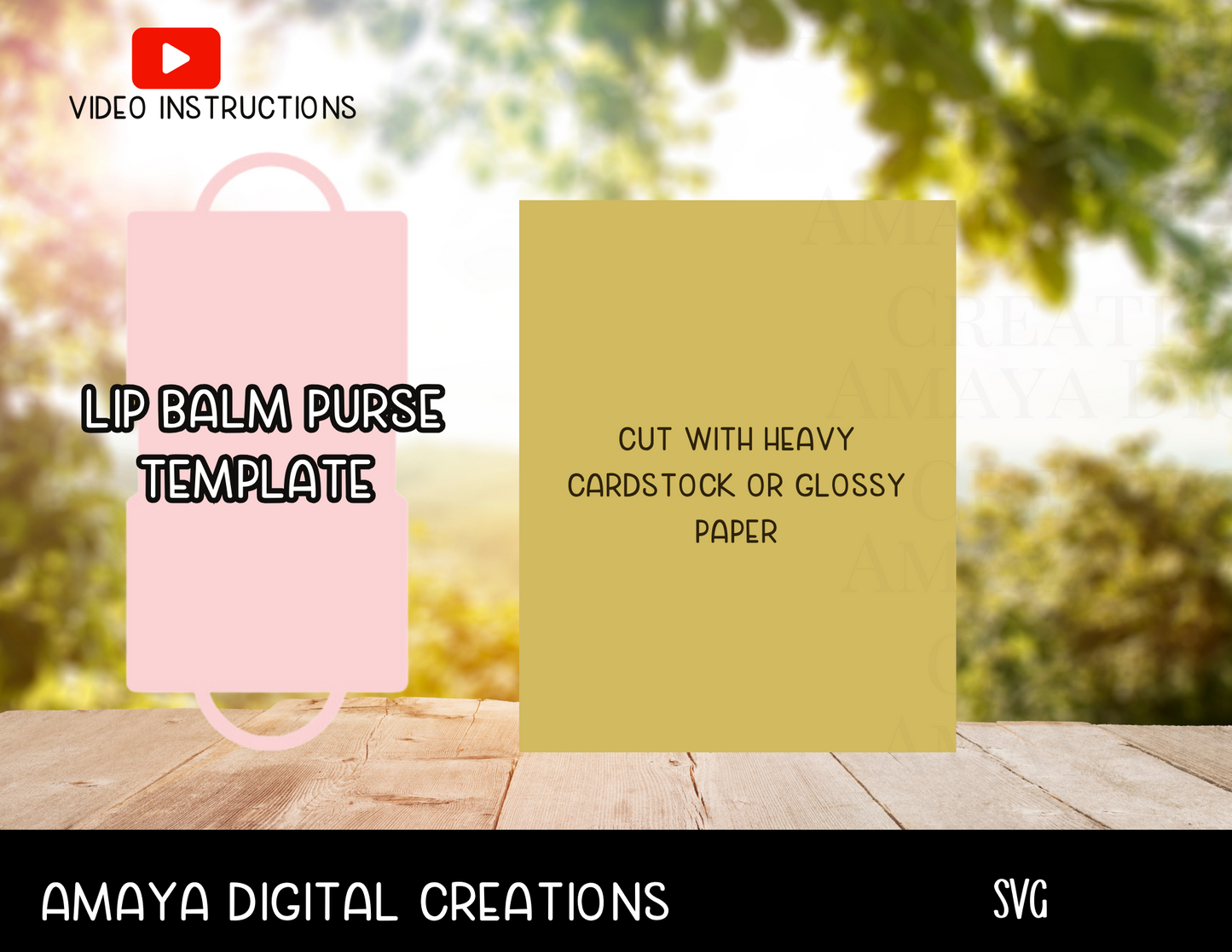 Purse Lip Balm Template | Purse Box| Digital Cut File -SVG  | Make Your Own Purse Balm Box  with Cricut |Not for Joy|No Physical Item