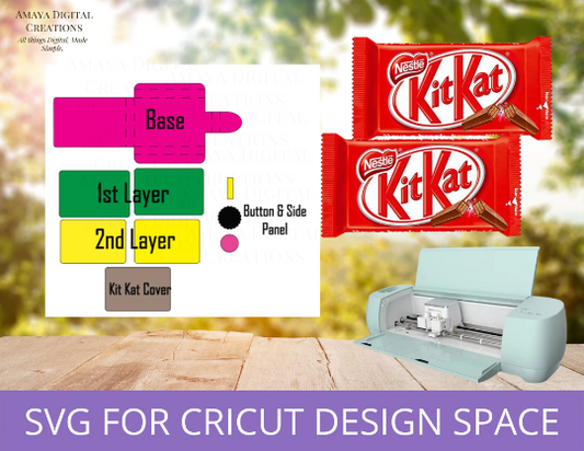 Kit Kat Box Template