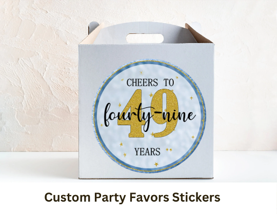 Teal Gold Stickers